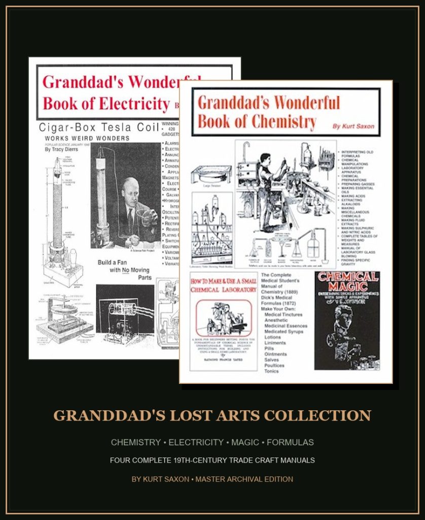 Granddad's Lost Arts Collection (Chemistry, Electricity, Magic & Toys)