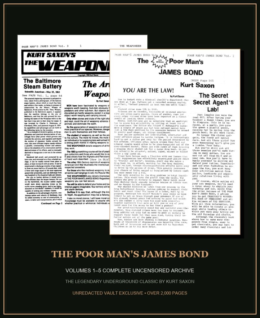 The Poor Man's James Bond (Volumes 1–5 Uncensored Digital Edition)