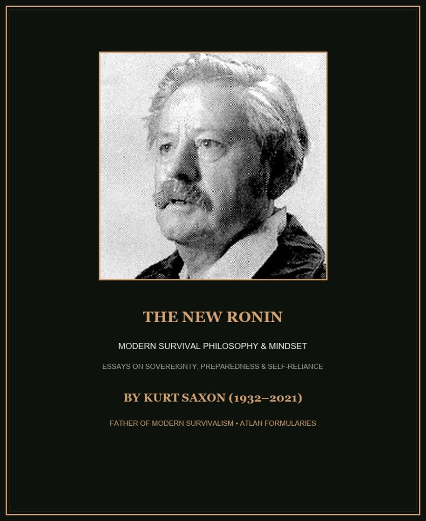 The New Ronin: Modern Survival Philosophy & Mindset
