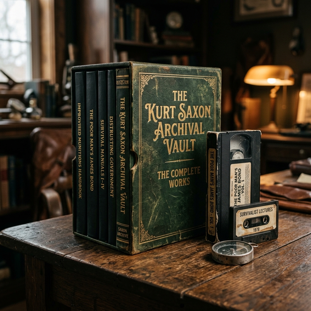 The Complete Kurt Saxon Archival Vault (Lifetime Digital Pass)