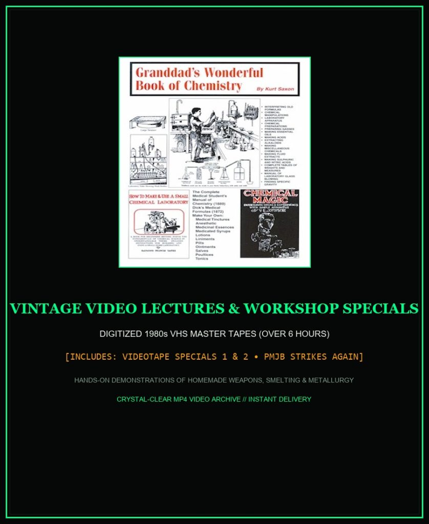 Kurt Saxon Vintage Video Vault (Digitized 1980s VHS Specials)